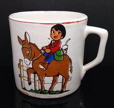 Marco ~ 3000 Leagues In Search Of Mother ✱ Vintage Mug Cup Pottery Portugal 70´s - £30.95 GBP