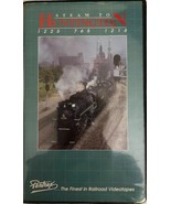 Steam To Huntington 1225 765 1218 Railroad VHS 1991 Pentrex TESTED RARE ... - $135.66 CAD