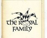 Playbill The Royal Family  Eva LeGallienne Sam Levene Rosemary Harris - $9.90