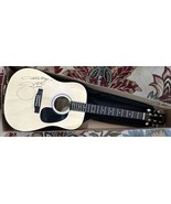Garth Brooks Autographed Fender Acoustic Guitar GOD BLESS THE TROOPS RAR... - £1,848.85 GBP