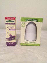 Nature's Truth Essential Oil Lavender 2 Oz100%Pure Plus One Mini Diffuser. - $22.27