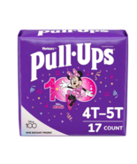 Huggies Pull-Ups Girls&#39; Potty Training Pants 4T - 5T17.0ea - £23.64 GBP