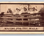 Women Farm Girls Waiting For the Mails (Males)Comic Romance 1910 DB Post... - $6.88