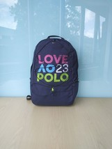 Polo Ralph Lauren LOVE AO23 Canvas Backpack  WORLDWIDE SHIPPING - $197.01