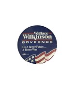 Vintage 1980&#39;s Wallace G. Wilkinson Kentucky Governor Campaign Button Pi... - £7.48 GBP