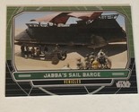 Star Wars Galactic Files Vintage Trading Card #286 Jabba’s Sail Barge - $2.48