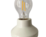 High Frequency Porcelain Lamp Holder E27 White Diameter 3.6&quot; OLDE WORLDE - $44.99