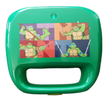Nickelodeon TMNT Teenage Mutant Ninja Turtles Waffle Iron Maker Green  WORKING! - £20.98 GBP