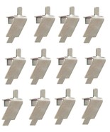 12 STAINLESS STEEL SHELF SUPPORT, PILASTER CLIP SQUARE SLOT Traulsen 344-08982-0 - $16.82