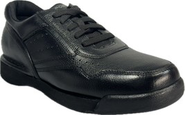 Rockport Prowalker Classic Men&#39;s Black Leather Walking Shoes Sz 7XW, K71096 - £72.15 GBP