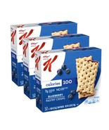 Pack of 3 Kellogg&#39;s Special K Blueberry Pastry Crisps 5.28 oz 12 Crisp 1... - $436.01 MXN