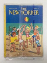 The New Yorker Full Magazine July 25 1988 Beach Volleyball VG Sealed No Label - £37.96 GBP