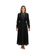 VTG 1970s Roberto Cavalli Hand-Painted Suede Dress Coat Belted Italian Couture L - $1,876.99