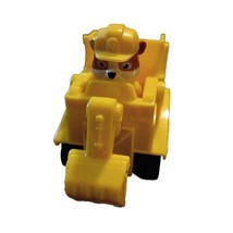Paw Patrol Racers Rubble Vehicle Figure Spin Master Yellow Construction ... - $4.95
