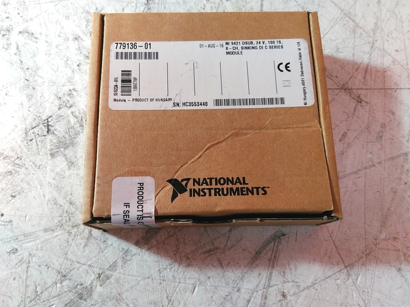 New National Instruments NI 9421 8-Channel Sinking DI C Series Module Se... - $418.00