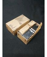 1960s 1970s NOS Box of 20 Small Cabinet Trunk Furniture Hinges Unused  - $19.42