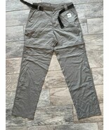 Dakota Grizzly Convertible Pants Mens Medium Nylon Zip Off Shorts NWT Be... - €23,47 EUR