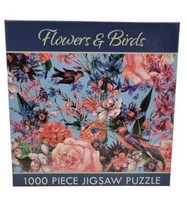Flowers &amp; Birds Jigsaw Puzzle, 1000 Pieces, 26.75in X 19.25in - £19.97 GBP