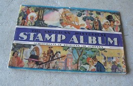 Vintage 1937 Booklet - AMOCO Gas Stamp Album Complete with Stamps - £18.99 GBP
