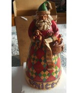 Jim Shore Santa Naughty/Nice “He Knows” Figurine Heartwood Creek  10.25&quot;... - €73,94 EUR