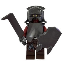 Lego Minifigure Lord of the Rings Uruk-Hai lor008 9474 Battle of Helms Deep LOTR - $50.00