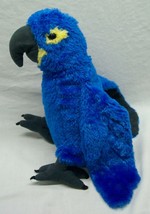 Wild Republic VERY SOFT BLUE PARROT MACAW 10&quot; Plush STUFFED ANIMAL Toy - £15.50 GBP