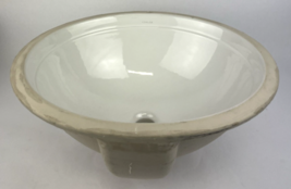 OEM Kohler K-2319AA Bencroft Basin Sink Glossy White Finish ID 17&quot; x 13 ... - $98.99