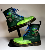 Dr. Martens TMNT Leonardo Boots GLOW IN THE DARK  – Rare – Women’s 7 / M... - $453.10 CAD