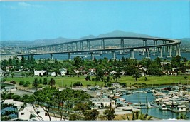 The San Diego Coronado Bridge California Postcard - £9.45 GBP