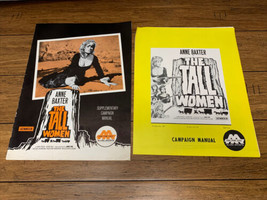 The Tall Women 1967 Vintage Press Kit Movie Poster Original Rare CV JD - $54.45