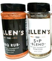 Killen&#39;s BBQ Rub and S+P Seasoning Texas - 2 Pack SET 23.25 oz - £28.88 GBP