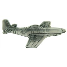 US Army Air Corps P-51 Mustang WWII Large Lapel Pin - £8.32 GBP