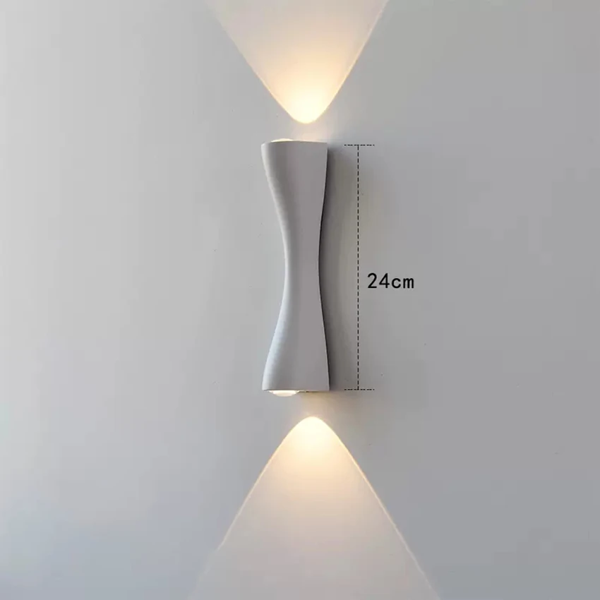 Indoor room Living room Wall Lamp Decoration Outdoor LED Up/Down Wall Light Cour - £195.63 GBP