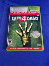 Left 4 Dead (Microsoft Xbox 360, 2008) CIB Complete In Box  - £16.55 GBP