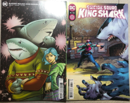 Suicide Squad King Shark #6 Two Issues w/different Covers (2022) Dc Comics Fine+ - £11.66 GBP