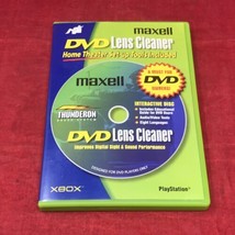 Maxell DVD Laser Lens Cleaner with Home Theater Set up Tools  - £6.19 GBP