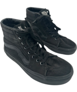Vans Sk8-Hi Triple Black Canvas Shoe Men&#39;s 4.0 (Women&#39;s 5.5) Hi Top Skat... - €26,39 EUR