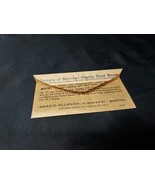 19th Century Isaac D. Allen Co. Seed Beads Antique 1800s In Original Env... - $33.68 CAD