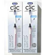 2 Pack Oral B Clic Manual Toothbrush Ultimate Clean Rose Quartz 2 Head 1... - €32,99 EUR