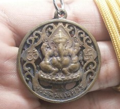 lord Ganesh ganapati vinayaka  god of beginning success with porKae hermit guru  - £31.74 GBP