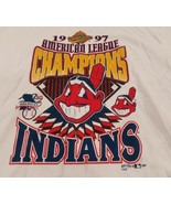 Vintage 1997 World Series Cleveland Indians MLB Baseball Size Large AL C... - £54.76 GBP