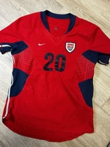 Nike USA Soccer Jersey Shirt - Abby Wambach 20 - Small 4-6 Red - $79.15