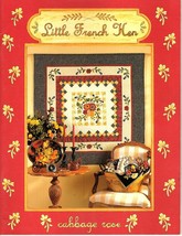 Cabbage Rose Little French Hen Quilt Pattern Projects Vintage 2001 - £9.45 GBP
