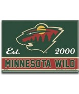 2 Pack MINNESOTA WILD Team Sport Magnets 2.5&quot; X 3.5&quot; - $16.20 CAD