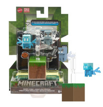 Minecraft Build-A-Portal Magic Mobs 3.25&quot; Figure with Sword &amp; Cookie NIP - £17.48 GBP