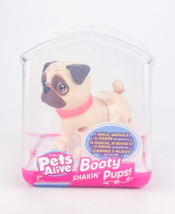 Zuru Pets Alive Booty Shakin Pups Pug Interactive Dog New #9530 - £17.53 GBP
