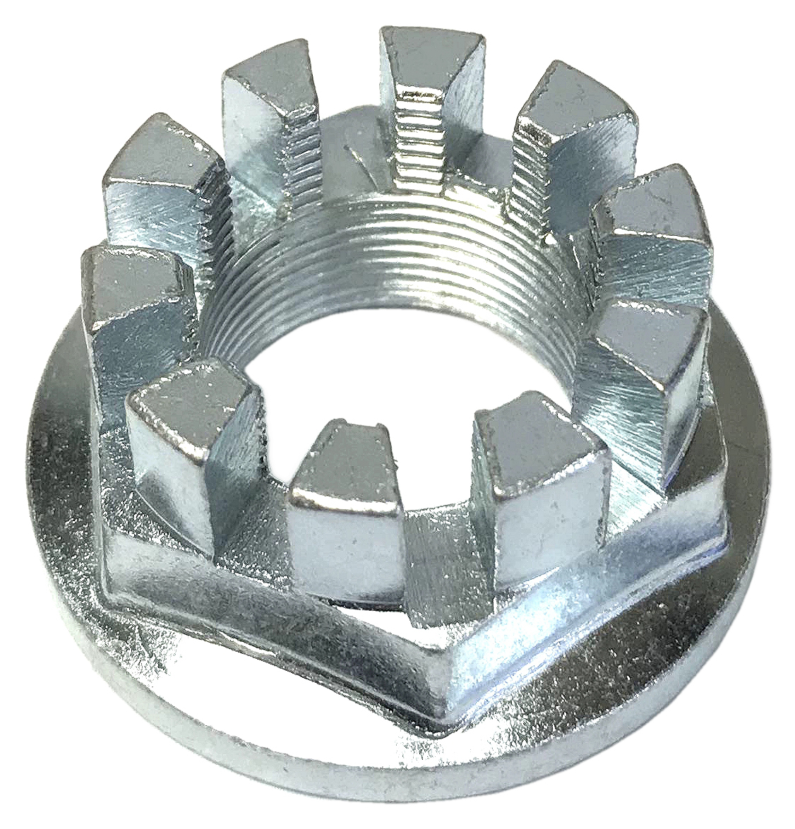 CRU Rear Axle Hub Castel Crown Nut 20mm x 1.0 Honda 1986-1989 TRX 250R T... - $9.99