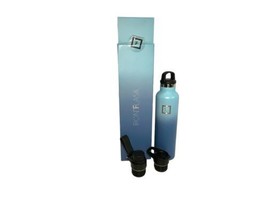 Iron Flask Tumbler Sports Bottle 24 Fl.oz + 3 Lids “Waves” - Stainless Steel - £19.97 GBP