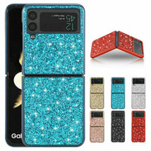 For Samsung Galaxy Z Flip 3 5G Glitter Shockproof hard Flip back Case Cover - £48.35 GBP