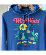 Neff Forever Fun Wild World One With Nature Hoodie Blue M - $33.72 CAD